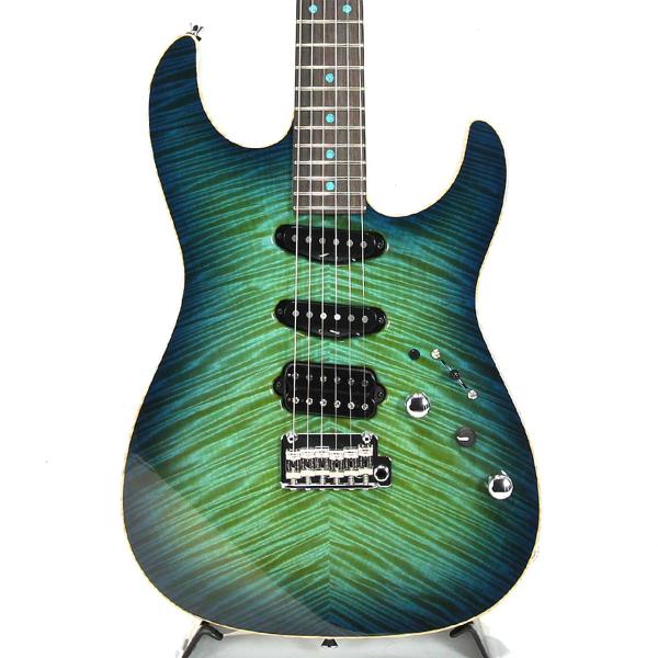James Tyler Japan Studio Elite HD Rear Rout Flame Maple / Alder / Caribbean Splash
