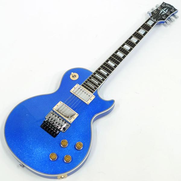 Gibson Custom Shop M2M Les Paul Axcess Custom Floyd Rose / Light Blue Sparkle Gloss #CS502291