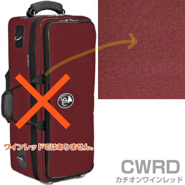 Marcus Bonna マーカスボナ MB02TP CWR トランペット ダブル ケース カチオンワインレッド ナイロン セミハード Trumpet double case　以下対応不可 北海道 沖縄 離島 代引き