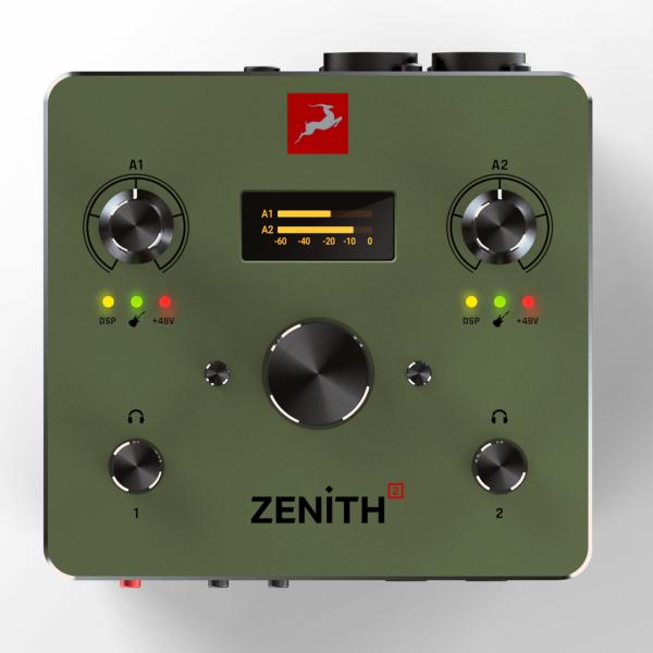 Antelope アンテロープ ［在庫あり］ Zenith 2 2x2 USB-C Bus-powered Audio Interface with onboard DSP