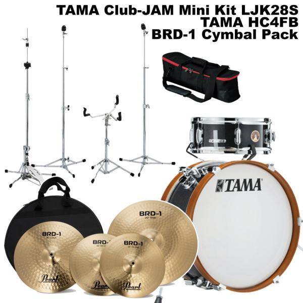 TAMA タマ Club-JAM Mini Kit LJK28S-CCM シンバル スタンド 