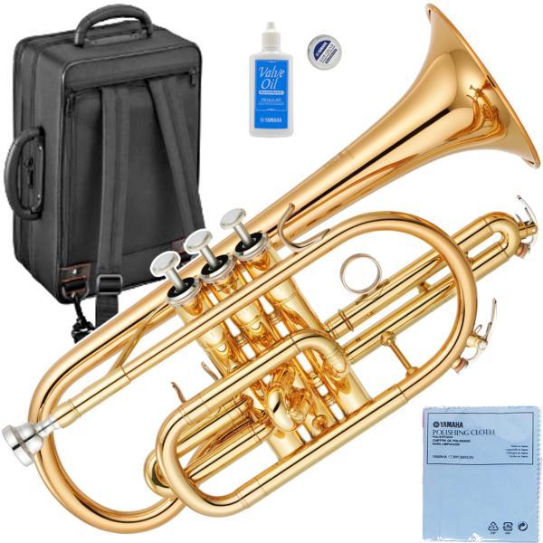 YAMAHA ヤマハ 5年保証サービス対象 YCR-4330GII コルネット B♭ ラッカー ゴールドブラス ショート　以下対応不可 北海道 沖縄 離島 代引き