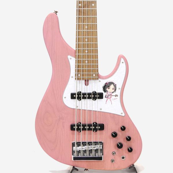 Bacchus バッカス WL524-H.J.FREAKS PINKS シグネチャーモデル アウトレット 特価品 5弦ベース ジャパン・チューンアップ