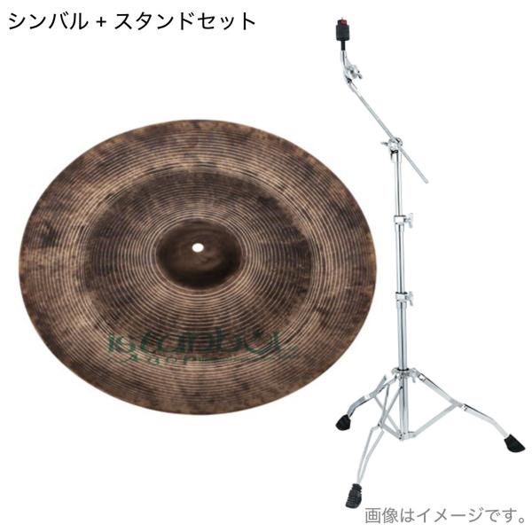 Istanbul Agop イスタンブール アゴップ Agop Signature CHINA 18"  シグネチャーチャイナ TAMA HC43BWN スタンド