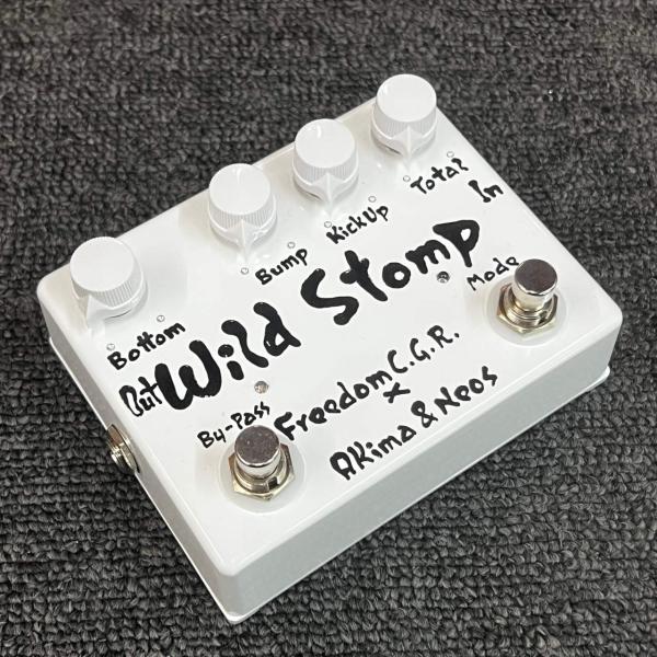 Freedom Custom Guitar Research Wild Stomp White エフェクター プリアンプ ベース用