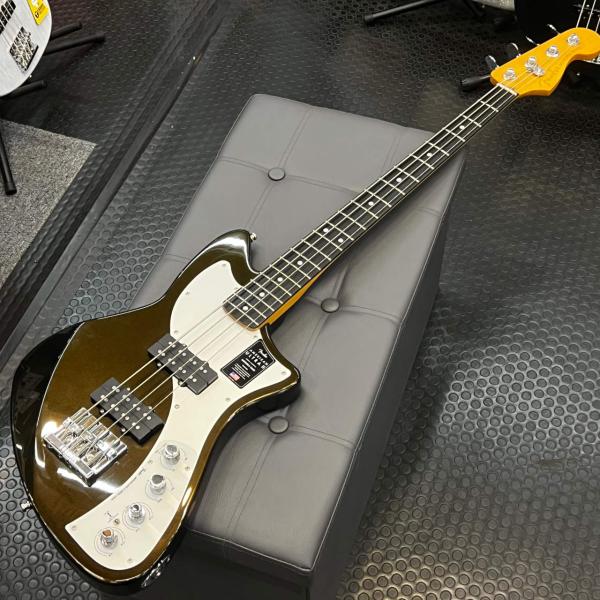Fender フェンダー American Ultra II Meteora Bass EB / Texas Tea 【OUTLET】