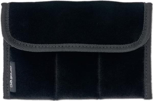 PROTEC プロテック A003 Trumpet Plush マウスピースポーチ ケース 3本収納 Trumpet mouthpiece pouch black　以下対応不可  以下対応不可 北海道 沖縄 離島 代引き