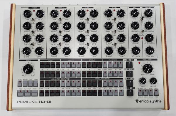 Erica Synths HD-01 Gray Limited Edition ◆ 専用DECKSAVERプレゼント! ◆全世界100台限定生産!【PLE372】