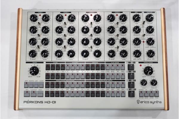Erica Synths HD-01 Gray Limited Edition ◆ 専用DECKSAVERプレゼント! ◆全世界100台限定生産!【PLE377】