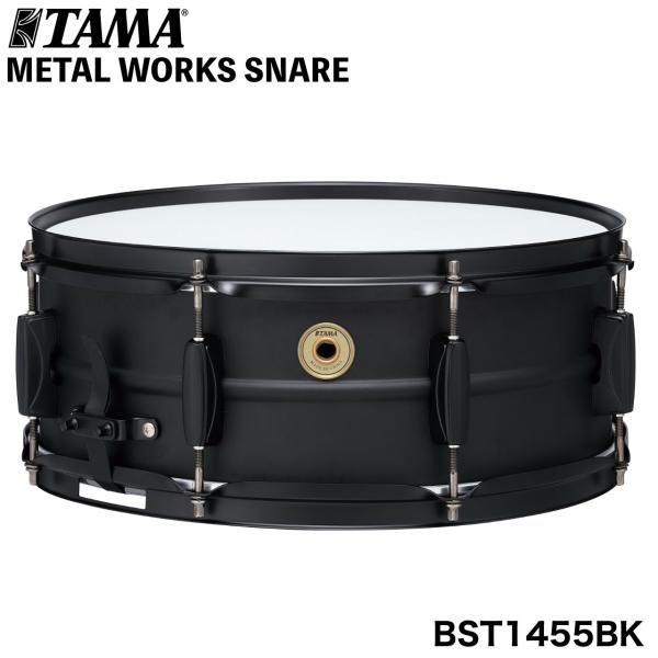 TAMA タマ Metalworks Snare Drum 14"x5.5" BST1455BK ドラム スネア