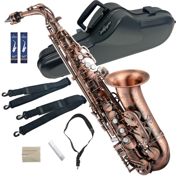 Antigua  アンティグア 35TH A.SAX VC セオワニ コラボマウスピース付 アルトサックス ヴィンテージコパー Alto sax Vintage copper 以下対応不可 北海道 沖縄 離島 代引き