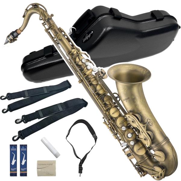 Antigua  アンティグア 35TH T.SAX AQ セオワニ コラボマウスピース テナーサックス アンティークフィニッシュ ヴィンテージ風 艶なし 以下対応不可 北海道 沖縄 離島 代引き