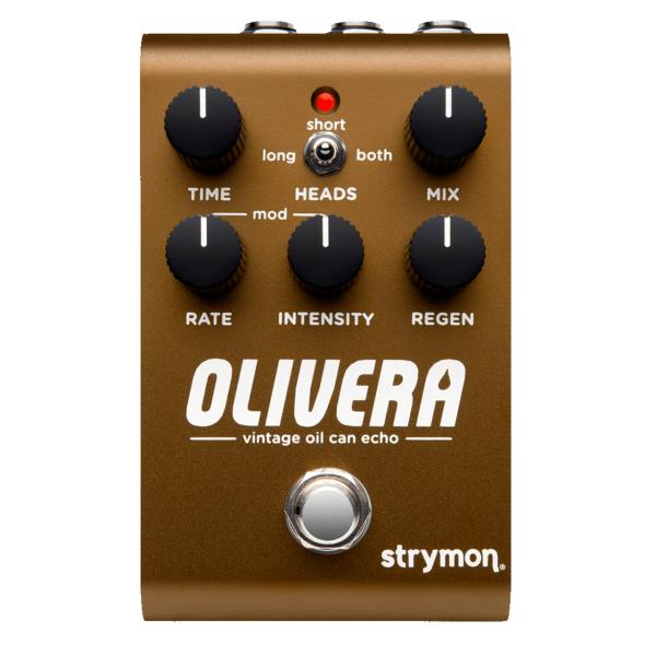 strymon ストライモン OLIVERA エフェクター エコー ディレイ オイル缶エコー エミュレーション USA製