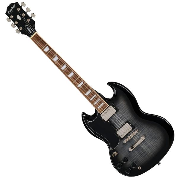 Epiphone エピフォン 左用 SG Tribute Plus Left-handed Ebony Burst レフトハンド トリビュート プラス  エレキギター  by ギブソン 