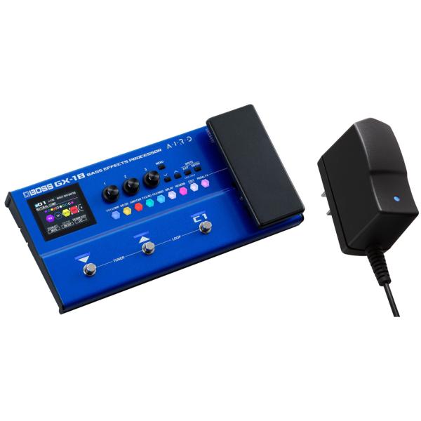 BOSS ボス GX-1B BASS EFFECTS PROCESSOR エフェクター ベース用 電源 アダプター PSA-100S セット