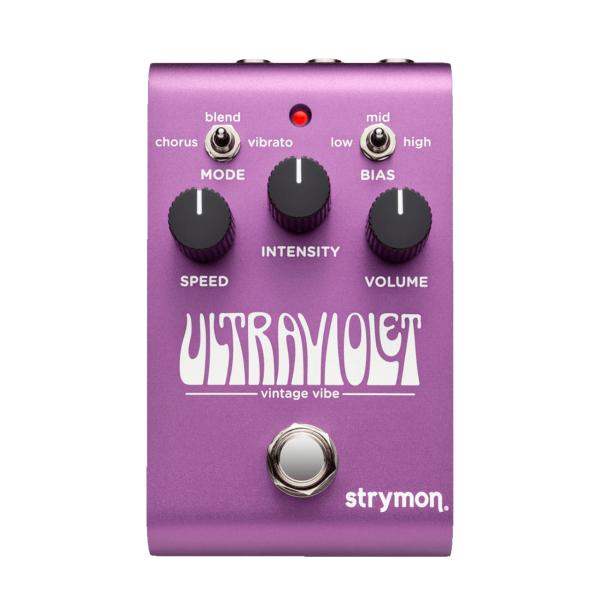 strymon ストライモン ULTRAVIOLET エフェクター ビンテージ バイブ 空間系 ウルトラバイオレット USA製