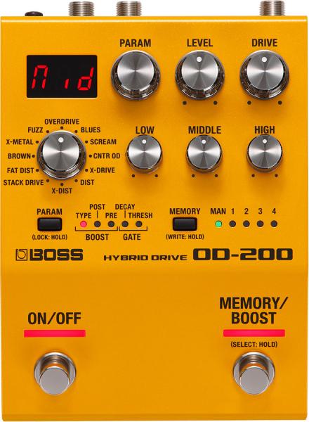 BOSS ボス OD-200 Hybrid Drive エフェクター オーバードライブ