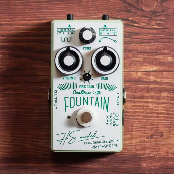 Ovaltone FOUNTAIN HS-model エフェクター オーバードライブ