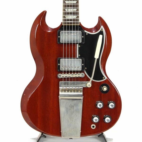 Gibson Custom Shop 2021 Murphy Lab 1964 SG Standard Reissue w/ Maestro Vibrola Light Aged / Faded Cherry