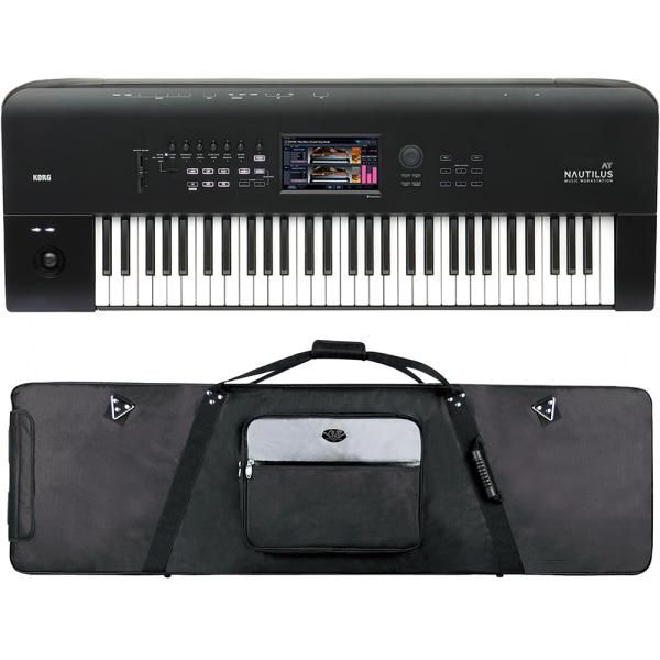 KORG コルグ ［1セット限り］ NAUTILUS-61 AT ケースセット 61鍵盤 シンセサイザー アフタータッチ搭載