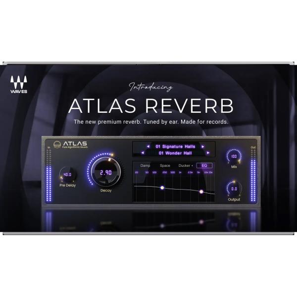 WAVES ウェイブス Atlas Reverb ラグインエフェクト DAW DTM