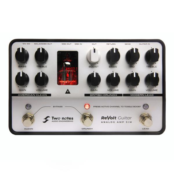 Two Notes ReVolt Guitar プリアンプ リボルト ギター 真空管 チューブ 正規輸入品 新品