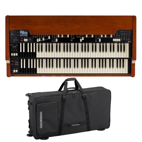 HAMMOND ハモンド XK-7D 純正ケースセット ◆ 期間限定新品特価!!送料無料!!【ローン分割手数料0%(24回迄)】