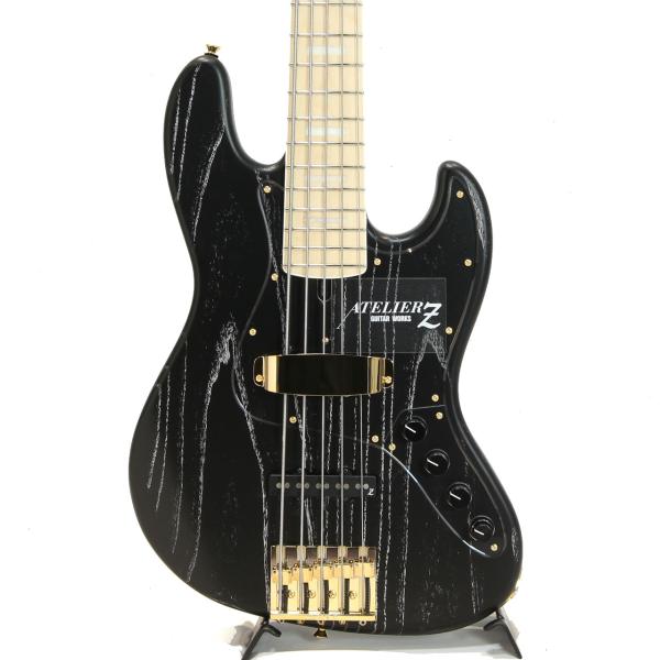 ATELIER Z M#265 CTM BLK SILVER LINE Alder Back/Ash Top