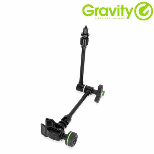 Gravity グラビティー GMAVARIARML38 ◆ VARI-ARM ◆ ロック付きスイベル可動マイクアーム（3/8インチ仕様・ロングタイプ）