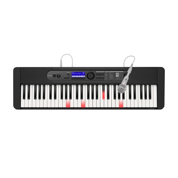 CASIO カシオ LK-550 BK ブラック ポータブルキーボード 光る鍵盤 脳トレ 初心者 プレゼント