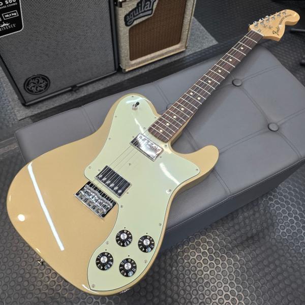Fender フェンダー Chris Shiflett Telecaster Deluxe / Shoreline Gold 【OUTLET】