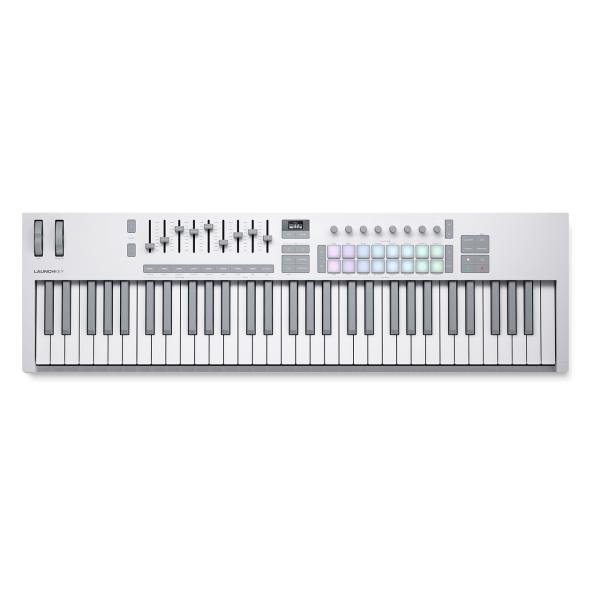 novation ノベイション Launchkey 61 Mk4 White 61鍵 USB MIDIキーボード ホワイト