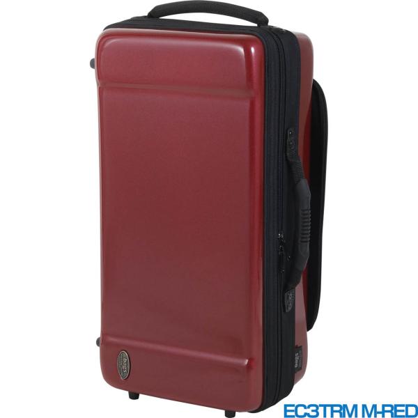 bags バッグス EC3TRM M-RED マルチトランペットケース メタリックレッド ピッコロトランペット フリューゲルホルン他　以下対応不可 北海道 沖縄 離島 代引き 同梱