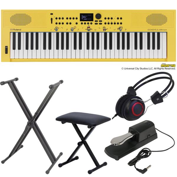 Roland ローランド GO:KEYS 3 Minion 簡易練習セット GOKEYS3-MI ミニオン 61鍵盤