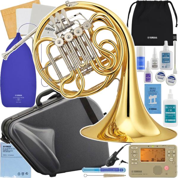 YAMAHA ヤマハ 5年保証対象 YHR-567 フレンチホルン フルダブル 一体式 French horn セットG　以下は対応不可 北海道 沖縄 離島 代引き