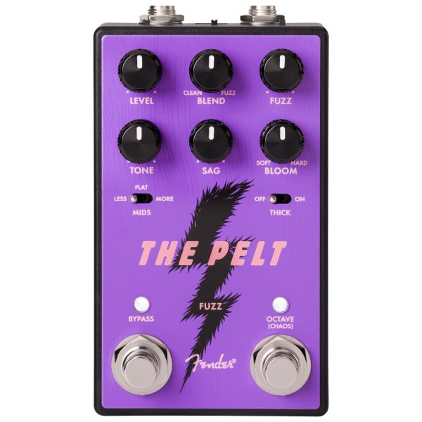 Fender フェンダー The Pelt V2 Fuzz エフェクター ファズ シリコントランジスタ 歪み