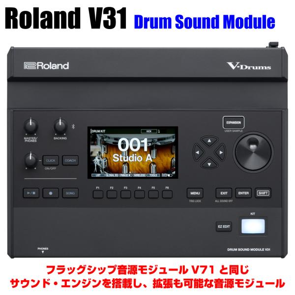 Roland ローランド 即納可能 アウトレット V31 V71と同じサウンドエンジン搭載 コスパに優れた最新音源 モジュール 単品 グレードアップ