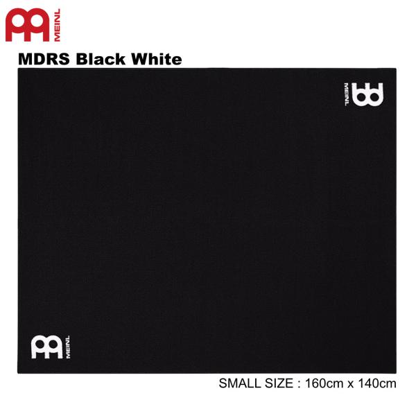 Meinl マイネル Drum Rug MDRS Black White Sサイズ 小さめ セッティングマット ドラム