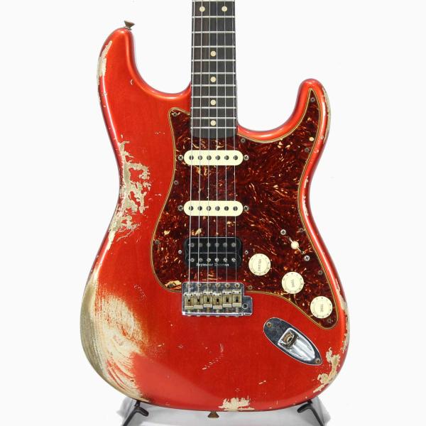 Fender Custom Shop 1962 Stratocaster Heavy Relic HSS Candy Apple Red