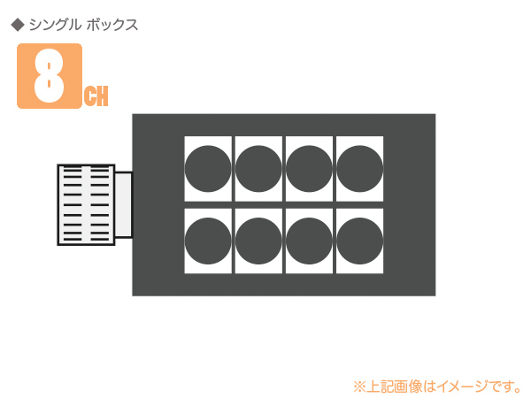 CANARE ( カナレ ) 8B2N1(F77) ◆ 8ch シングルボックス ・NK27-31S-R