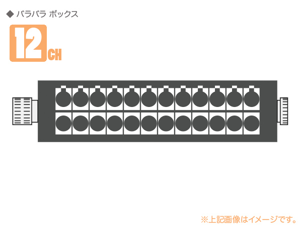 CANARE ( カナレ ) 12J12N12(F77) ◆ 12ch パラパラボックス ・NK27-31S-R×1  NK27-32S-R×1