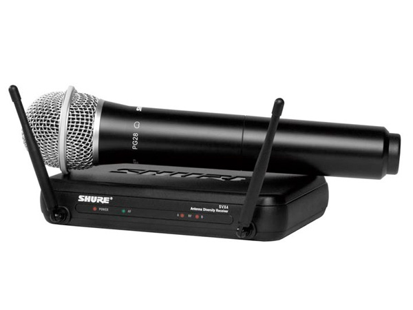 SHURE ( シュア ) SVX24/PG28 ◆ワイヤレスマイクセット ハンドヘルド型