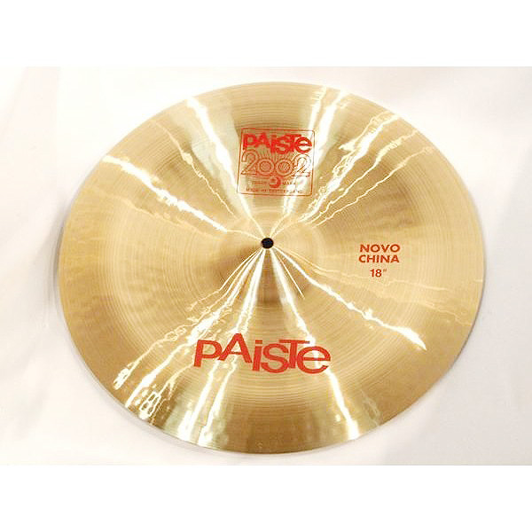 Paiste ( パイステ ) 2002 NOVO China 18"  【 ノボ チャイナ シンバル ドラム 】