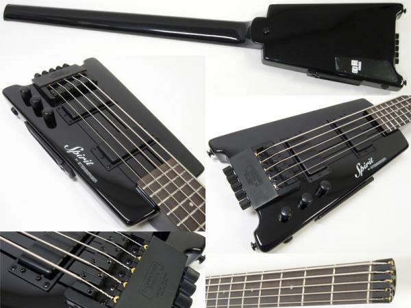 STEINBERGER ( スタインバーガー ) Spirit XT-25 BK ヘッドレスベース