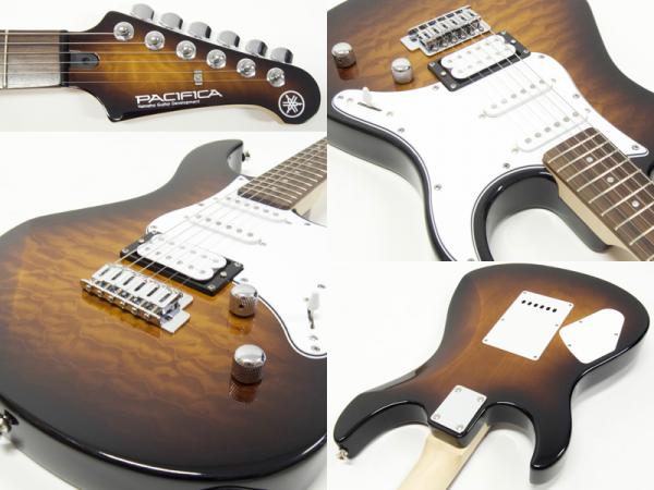 YAMAHA ヤマハ PACIFICA212VQM TBS パシフィカ 1歩上の エレキ