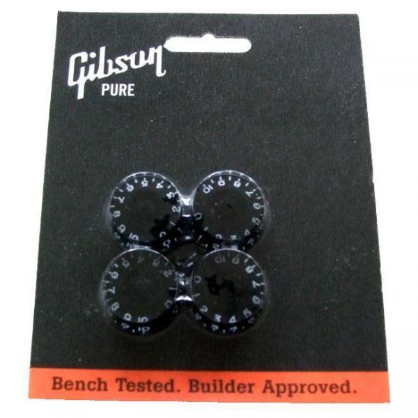 Gibson ( ギブソン ) PRSK-010: Speed Knobs - Black 4/Pkg