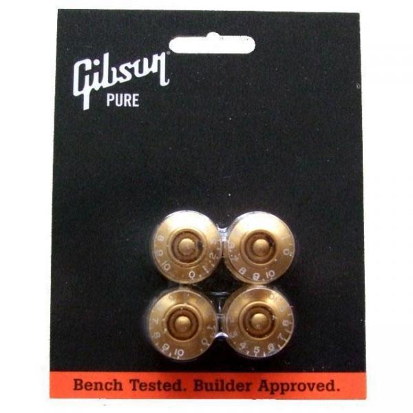 Gibson ( ギブソン ) PRSK-020: Speed Knobs - Gold 4/Pkg