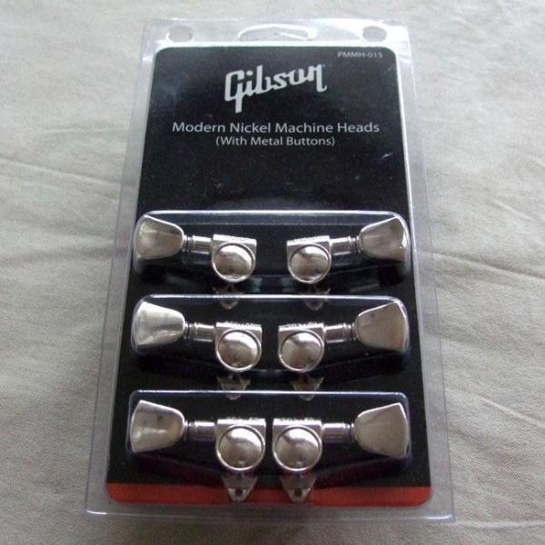 Gibson ギブソン PMMH-015: Modern Nickel Machine Heads w/ Metal Buttons