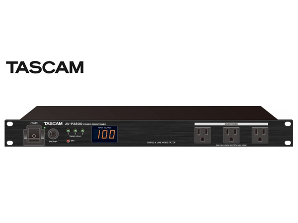 TASCAM ( タスカム ) AV-P2800 ◆ 電源・パワーディストリビューター