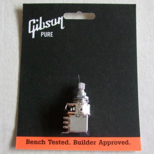 Gibson ( ギブソン ) PPAT-520 500k Ohm Audio Taper Potentiometer - Push Pull/Short Shaft